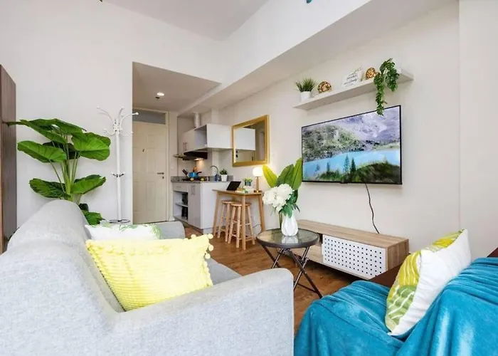 309b Condotel Near Airport &mall,pool,gym,netflix *