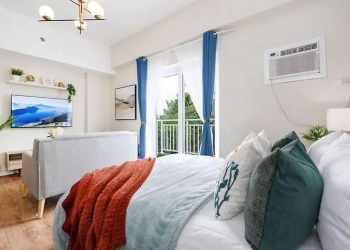 309b Condotel Near Airport &mall,pool,gym,netflix *