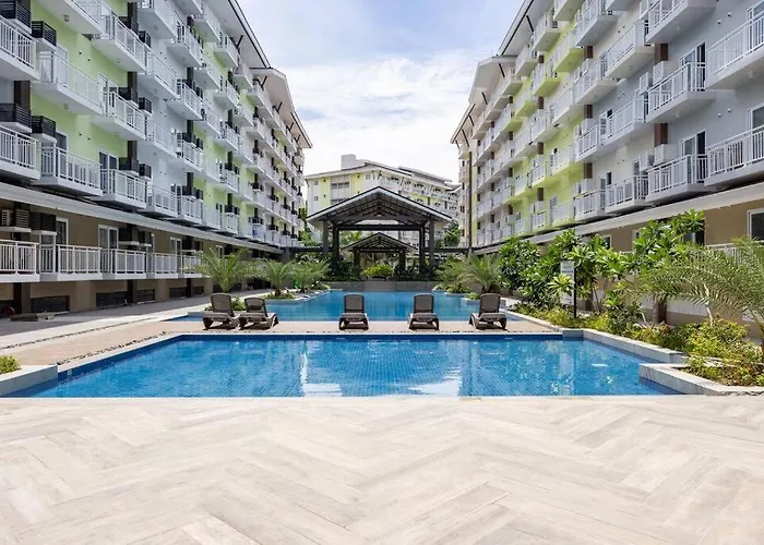 309b Condotel Near Airport &mall,pool,gym,netflix * Lapu-Lapu City