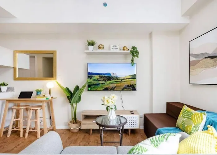 309b Condotel Near Airport &mall,pool,gym,netflix Lapu-Lapu City